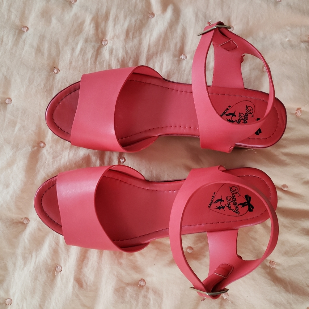 Dancing Days by Banned red clogs 8.5